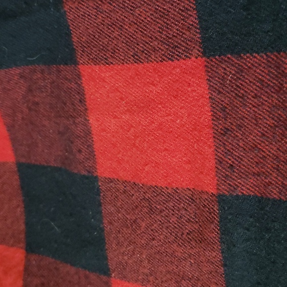Vintage Venezia Jeans Black & Red Mini 100% Acrylic Skirt Women's Size 20 - Picture 3 of 10